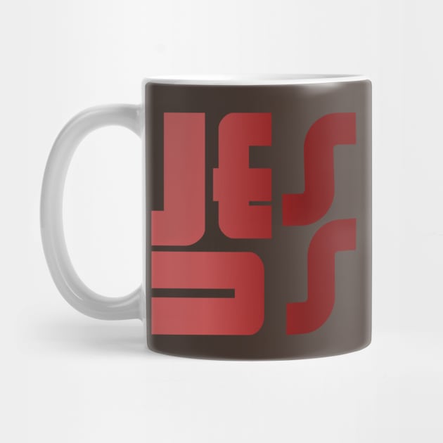 Jesus, name, typography by Furashop